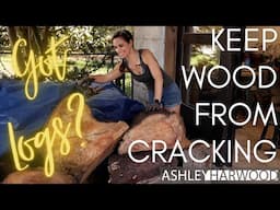 SALVAGED WOOD : 4 Tips to keep your logs from cracking