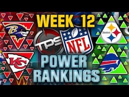 2024 NFL Power Rankings! Week 12 Edition!