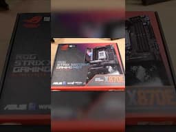 My NEW Favorite AM5 Motherboard | Asus ROG STRIX X870E-E Gaming WIFI Unboxing and Pricing