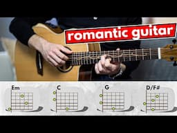 Learn This Beautiful Romantic Chord Progression on Acoustic Guitar