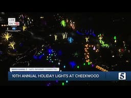 Cheekwood's Holiday LIGHTS open Friday through January 5