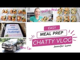 ✨NEW✨ EASY MEAL PREP | CHATTY VLOG | SAVINGS CHALLENGE & MORE!