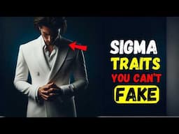 8 Sigma Male Traits That Are IMPOSSIBLE To Fake