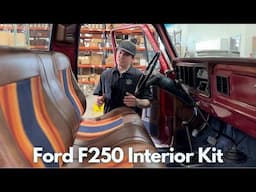 This Interior Kit Will Transform Your Classic Ford | 1978 F250 SEMA 2024