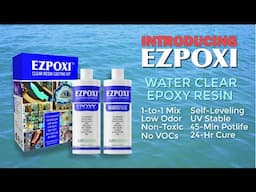 EZPOXI Water-Clear High-Gloss Epoxy Resin