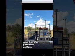 Wirragulla station is a tiny training station in the middle of nowhere #travelaustralia #Shorts
