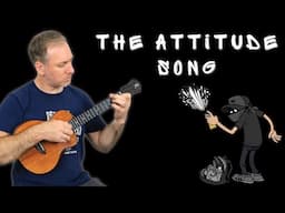 Jam a Melodic Riff & Percussive Strum Pattern with a Band! || Baritone Ukulele Tutorial