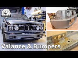 Front Valance & Bumper Repair | BMW E30 Touring Restoration - Part 11