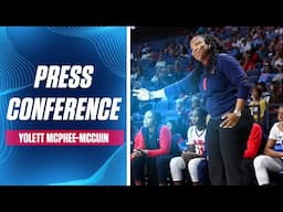 PRESSER | Yolett McPhee-McCuin - Postgame at Delaware State (11-14-24)