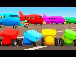 The colorful racing cars for kids & tow trucks for kids. The best episodes of car cartoons for kids.