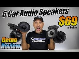 We Tested these 6 Car Audio 6.5" Co-Ax Speakers and Found the Best Choice