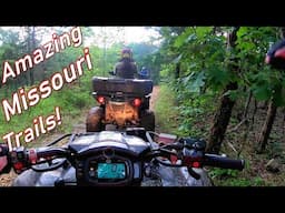 Exploring Mark Twain forest MO. ATV Ride Can-am, Polaris, Yamaha, Hill climbs and more.