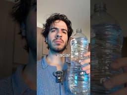 Vacié 1 litro de agua en 5 segundos.