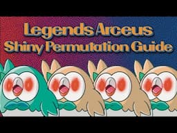 The Best Way to Hunt Shiny Alpha Pokémon! - Legends: Arceus Massive Mass Outbreak Permutation Guide