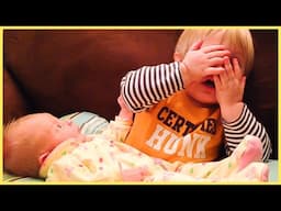 Fun And Fail Moments Of Baby And Siblings || 5-Minute Fails