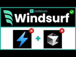 FREE Windsurf NEW AI IDE Beats Cursor & Bolt.new?!?🤖 Codeium Context Aware AI Agent & Flows (Local)