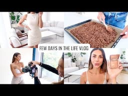 VLOG | Healthy Choc Granola Recipe, Summer Makeup Routine & Our Next Launch! | Annie Jaffrey