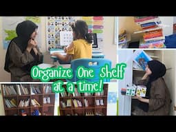 Organizing Shelves before the School Starts | Thora Personal Series | Update | SARA MEER