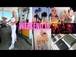 A Weekend in LA | Chatty GRWM, Penthouse Party, Shopping on Rodeo, Santa Monica