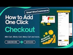 How to Add One Click Cart Options like Mini Cart, Sidebar Cart and Sticky Cart on a WooCommerce Site