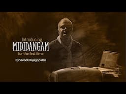 Viveick Rajagopalan |  Mididangam | Mahindra Percussion Festival | Anantha R Krishnan