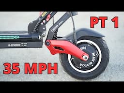 Eahora Tiger Max 35mph Urban Electric Scooter - Pt 1 Unboxing, Controls, Program Settings $140 Off