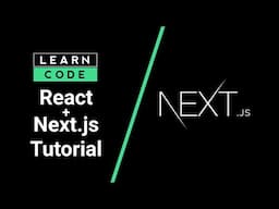 Next.js + React.js tutorial - YOU REALLY should be using Next.js