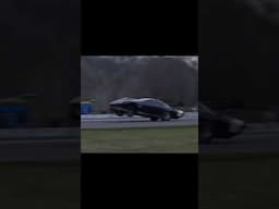 Badass Procharger Camaro Rides a Wheelie at the Finish Line! #wheelie #awesome #camaro #noprep #wang