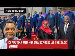 SADC Leaders Expose Mnangagwa At The Sadc Summit