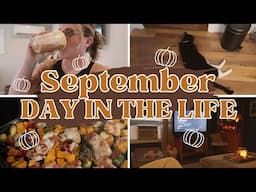 FALL DAY IN THE LIFE | School Clothing, Autumn Dinner, Makeup & Skincare Haul