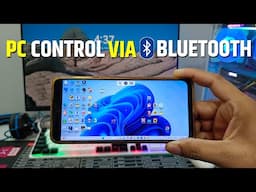 Take Full Control of Your PC Via Bluetooth | PC or Laptop Control Via Bluetooth