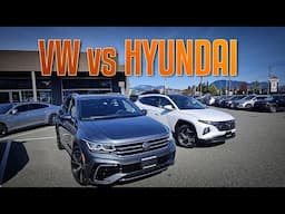 2024 Hyundai Tucson vs VW Tiguan!. A comparison review!