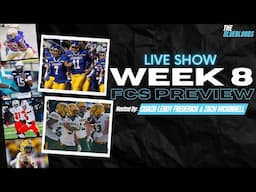 LIVE: Week 8 FCS Football Preview | The Bluebloods