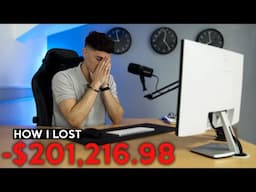 How I Lost $201,216.98 in the Forex Markets… and what i learnt