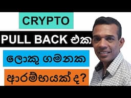 CRYPTO පුල් බෑක් එක ලොකු ගමනක ආරම්භයක් ද? | BITCOIN