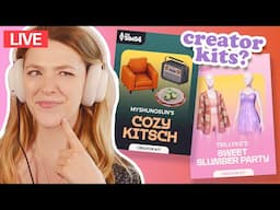 modders made 2 official sims kits? | cozy kitsch kit and sweet slumber party kit