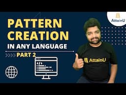 Pattern in Any Language | Triangle Pattern in Java | Pattern Programs in C++ | Pattern | Part 2 |