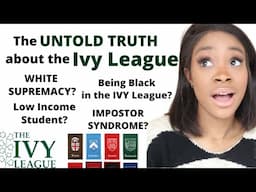 The TRUTH about being an IVY LEAGUE low-income/woman of color STUDENT