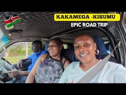 LET’S GO TO KISUMU | Kakamega To Kisumu Epic Road Trip - Excellent Roads!!