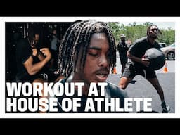 Workout With Justin Jefferson At House Of Athlete (MIC'D UP)