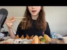 [ASMR] SUSHI MUKBANG🍣🍱