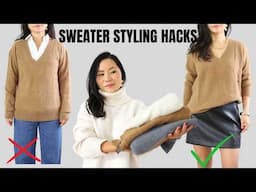 You Don't Need More Sweaters- You Just Need These Styling Hacks