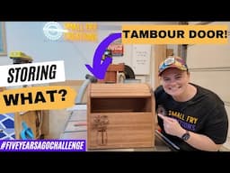 DIY | Build a Tambour Door Box! #fiveyearsagochallenge Couldn't dream of making this 5 years ago!