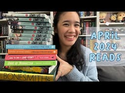 April 2024 reads | quite a lot of fantasy reads