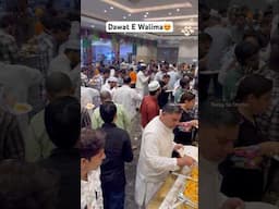 Indian Muslim wedding Ka Walima food 😯 #muslimwedding #walima #dawat #viral #ytshorts