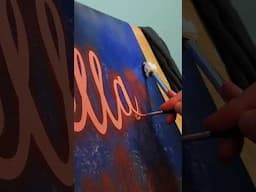 #letterart #signmaking #handpaintedsigns  #neonlettering #neonpainting #galaxyart #galaxypainting