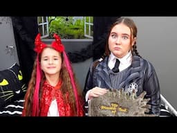 Ruby and Bonnie Halloween Shopping VLOG