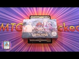 Disney Lorcana Azurite Sea Booster Box Opening!