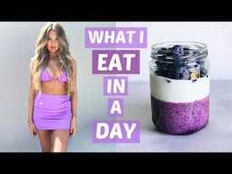 WHAT I EAT IN A DAY ( TO GET BACK IN SHAPE ) | Romee Strijd