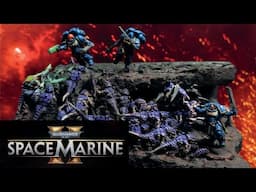 TITUS VS THE TYRANIDS - A Space Marine 2 Diorama